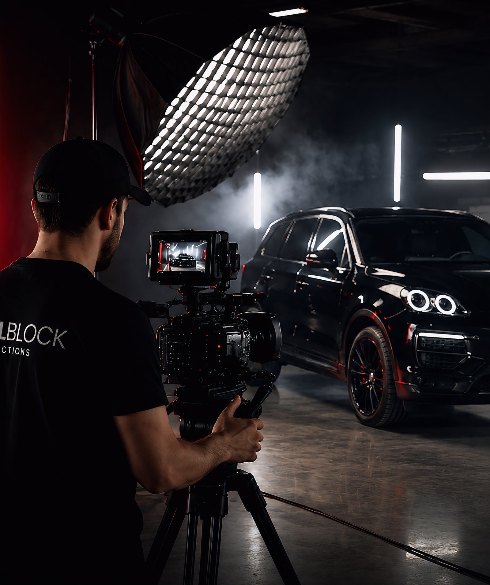Premium automotive photography showcasing luxury vehicles in Qatar